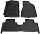 Umbrella Set Covorașe Față și Spate 4buc din Furtun pentru Kia Sportage 2004-2010 Negre