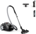 Philips Vacuum Cleaner 900W Bagged 4lt Black