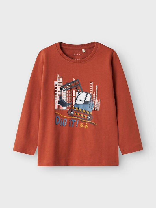 Name It Kids Blouse Long Sleeve Coffee