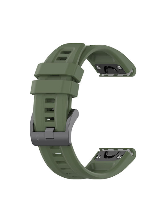 Techsuit Watchband Quickfit Curea Verde Garmin Fenix 3 3 HR 5X 5X Plus 6X 6X Pro 7X 7X Pro Solar Skroutz.ro