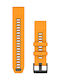 Garmin Quickfit 22 Spark Orange Graphite Силиконова Каишка