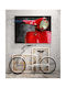 Canvas Painting Vespa Knv86 30cm X 40cm