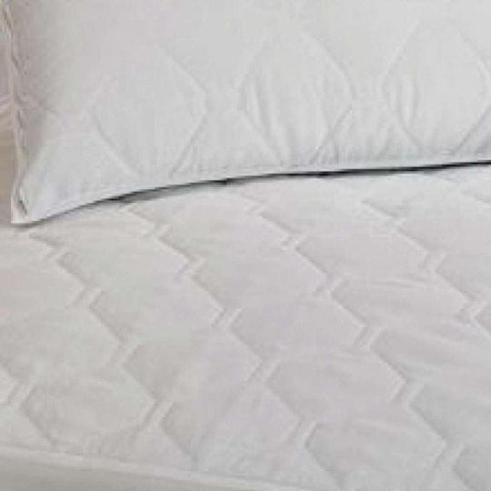 Borea Protective Cover Queen Waterproof with Skirt White 160x200+40cm