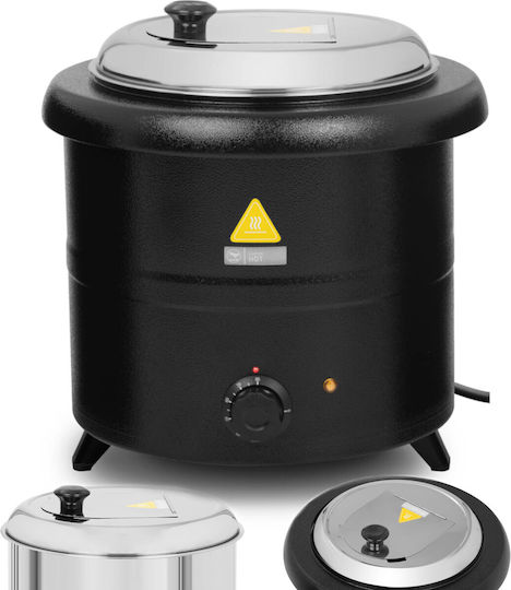 Electric Soup Pot Thermos 13 L 600 W Black