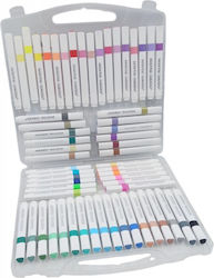 Acrylic Single-Sided Markers Set 80pcs Kh-03929