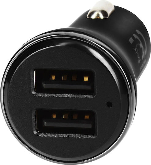 2400ma Usb 2 Port Car Charger Led Charge Indicator
