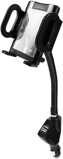 Suport pentru brichetă auto + 2 porturi USB
