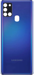 Battery Cover Samsung Galaxy A21s Rear Panel Replacement Blue
