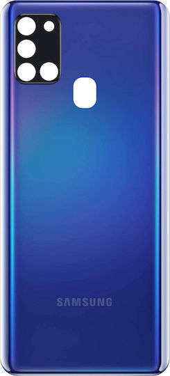 Battery Cover Samsung Galaxy A21s Rear Panel Replacement Blue