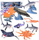 Miniature Toy Sea Animals