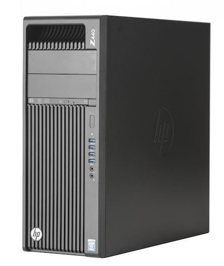 HP Z440 Generalüberholter Grad A (Xeon-E5-2678V3/32GB/256GB SSD/Kein OS) Neu lackiert