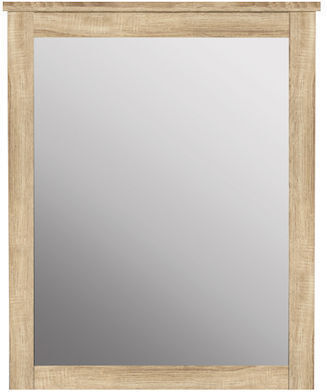 Homeplus Tempo Rechteckiger Beiger Wandspiegel 93x72cm Homeplus Tempo Rechteckiger Beiger Wandspiegel 93x72cm
