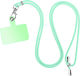 Universal Smartphone Case Lanyard Braided Nylon 90cm Adjustable Green