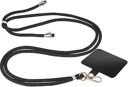 Akashi Lanyard Nylon Braided Choker 85cm Black Akashi Lanyard Nylon Braided Choker 85cm Black
