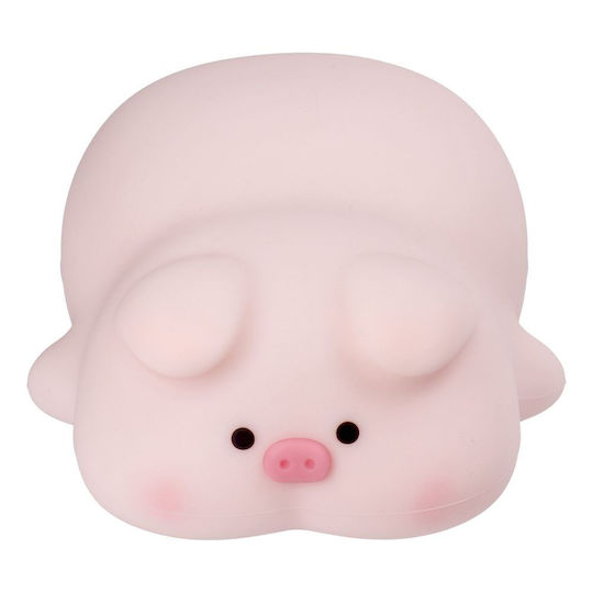 Παιδικό Διακοσμητικό Φωτιστικό Piggy Ροζ 14.3x10.9x8.47εκ.
