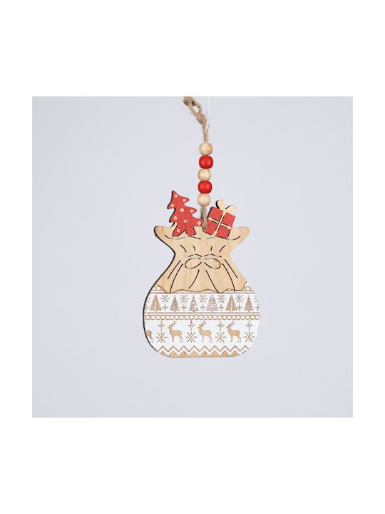 Wooden Sack Ornament