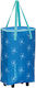 Shopping Trolley Blue 33x20x63cm
