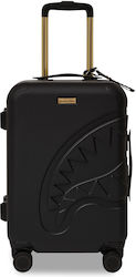 Sprayground Travel Suitcase Hard Gold with 4 Wheels