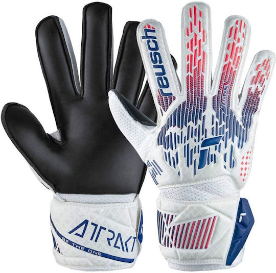 Reusch Attrakt Solid M 5470016 8906 Голмански ръкавици Възрастни Многоцветни