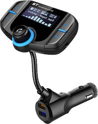 Universal Car Bluetooth Handsfree Kit Fm Mp3 Transmission