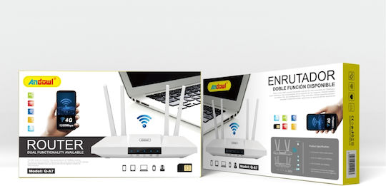 Andowl Q-A7 Ασύρματο 4G Router Wi‑Fi 5