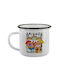 Koupakoupa Becher Emaille Schwarz 360ml