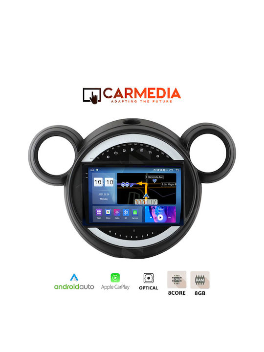 Carmedia Автомобилна Аудио Система (Блутут/USB/WiFi/GPS/Apple-Carplay/Android-Auto) с Тъчскрийн 9.5"
