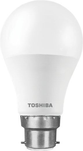 Toshiba Bec LED 8.5W pentru Soclu B22 și Formă A60 Alb cald