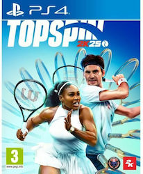 TopSpin 2K25 PS4 Game (Γαλλικό Εξώφυλλο)