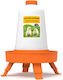 Watering Can for Chickens and Poultry with Folding Support Legs with Capacity 1.5lt