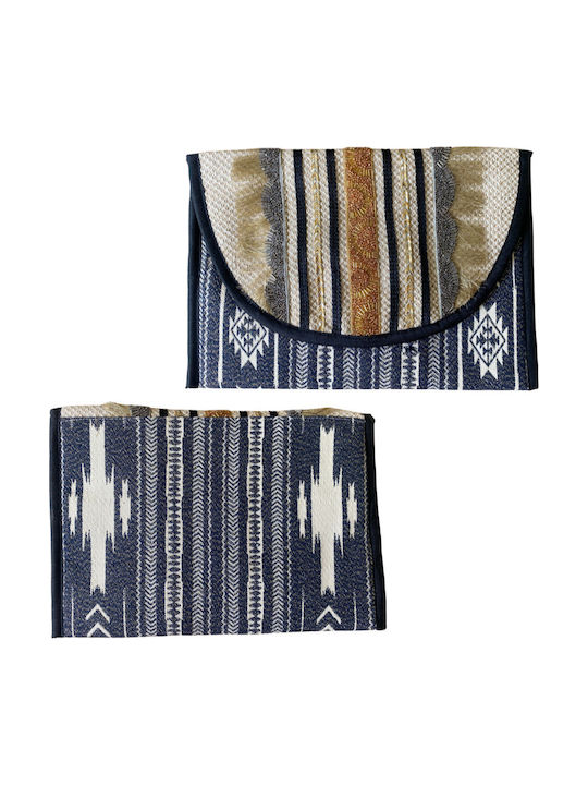 Handgefertigte indische bestickte Tasche Nisha Schwarz Solo Me Damen Einheitsgröße Clutch