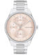 Calvin Klein Spark Γυναικείο Ρολόι 38mm Μπαταρίας με Ασημί Μεταλλικό Μπρασελέ