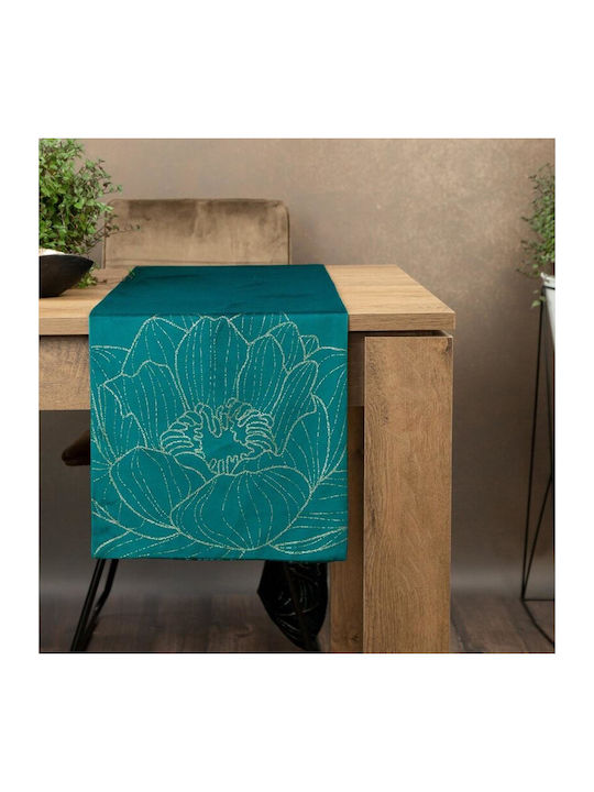 Eurofirany Alergător Dark Turquoise 35x220buc