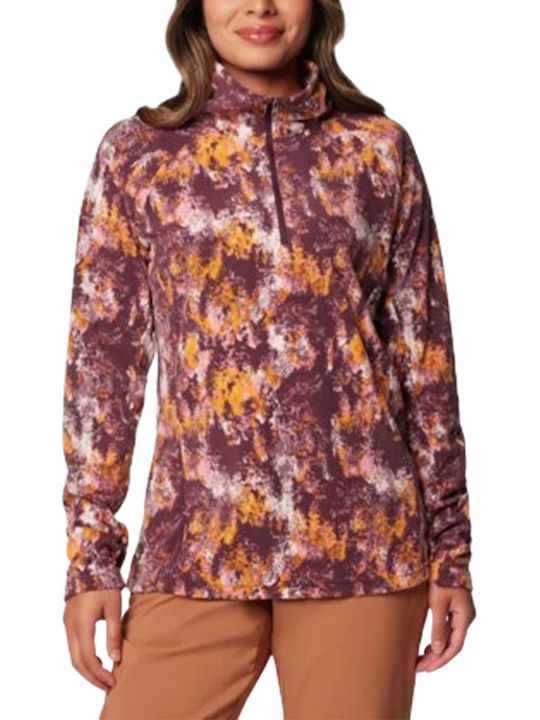 Columbia Glacial Iv Print 1/2 Zip Moonvista Tim...