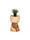 Stool For Living Room Wooden Suar Natural