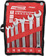 Aw Flat Ring Wrench Set 6pcs/8mm-17-mm