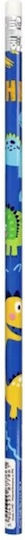 Pencil with Eraser Dino World Blue 5902277294968