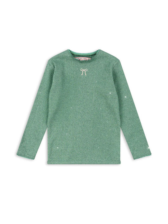 Konges Slojd Kids Blouse Long Sleeve Bottle Green