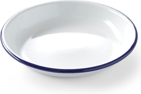 Hendi Πιάτο Βαθύ Inox Λευκό με Διάμετρο 24cm
