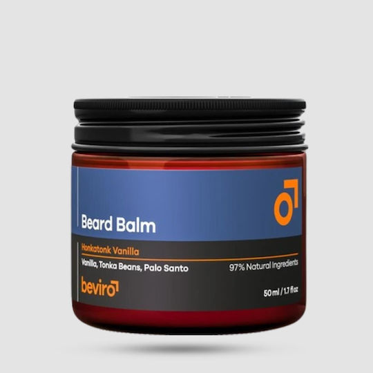 Beviro Balm Περιποίησης για Γένια και Μουστάκι Honkatonk Vanilla 50ml