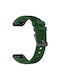 Techsuit Watchband Quickfit 22mm W058 Λουράκι Σιλικόνης Πράσινο (Fenix 5 / 5 Plus / 6 / 6 Pro / 7 / 7 Pro / 8 / E (47mm))