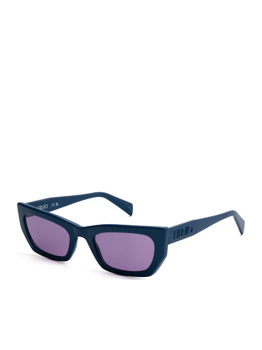 Liu Jo Women's Sunglasses with Blue Plastic Fra...