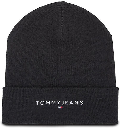 Beanie Ανδρικός Σκούφος Πλεκτός σε Μαύρο χρώμα