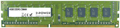 2 Power 4GB DDR3 RAM με Ταχύτητα 1066 για Desktop