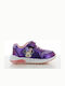 Disney Kids Sneakers with Scratch Purple