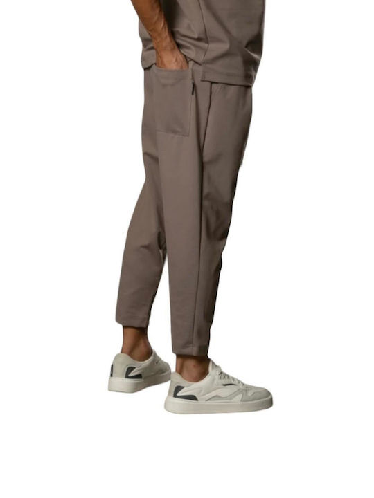 Henry Clothing Herrenhose Braun