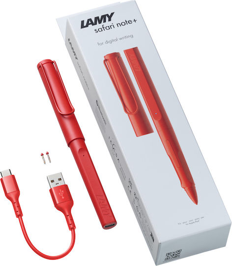 Lamy Safari Note+ Digitală Stilou Tactil pentru iPad de culoare Roșu