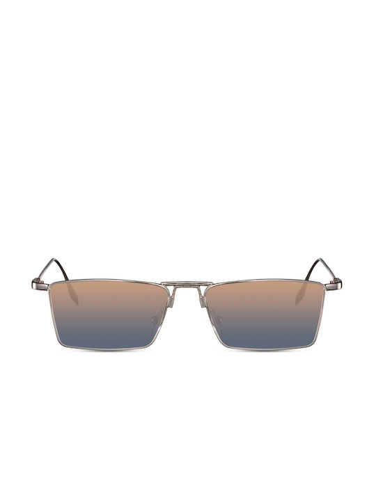 LimeShade Men's Sunglasses with Gray Metal Frame LS5515