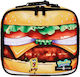 Space Junk Schulische Isolierte Kinder Lunchtasche Handtasche 2,5 Liter Mehrfarbig 21x6x24cm