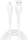 iNOS USB-A to Lightning Cable 12W White 1m